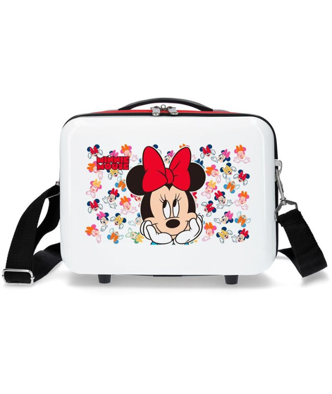 Necessaire Disney Adapt. Estojo de toucador em abs. Minnie Diva Multicolor