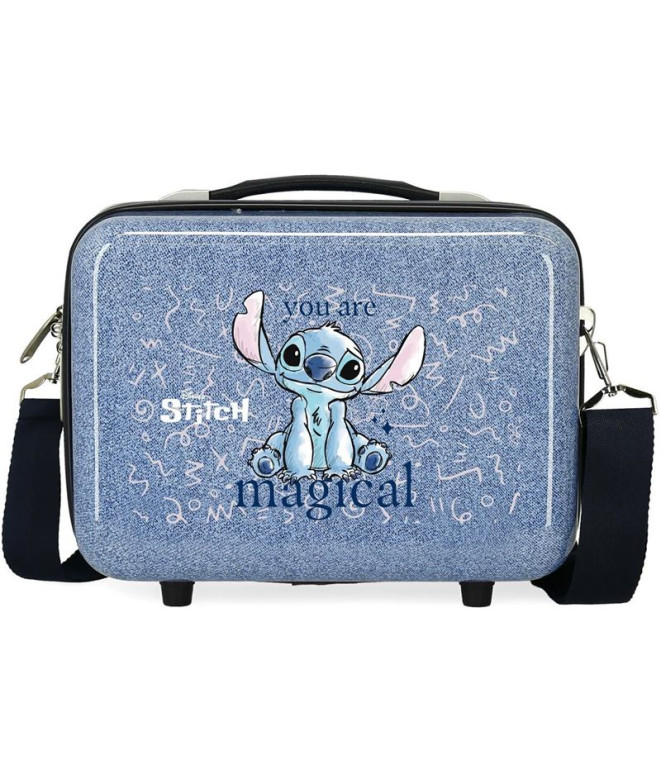 Necessaire Disney Adapt. Abs Vanity Casestitch You Are Magical Blue