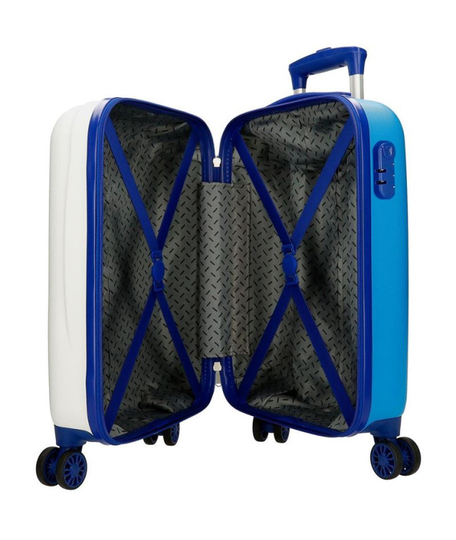 Maleta Disney Abs 50 Cm 4R Cars Trip Blanco