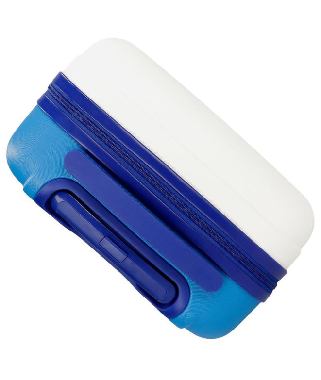 Maleta Disney Abs 50 Cm 4R Cars Trip Blanco