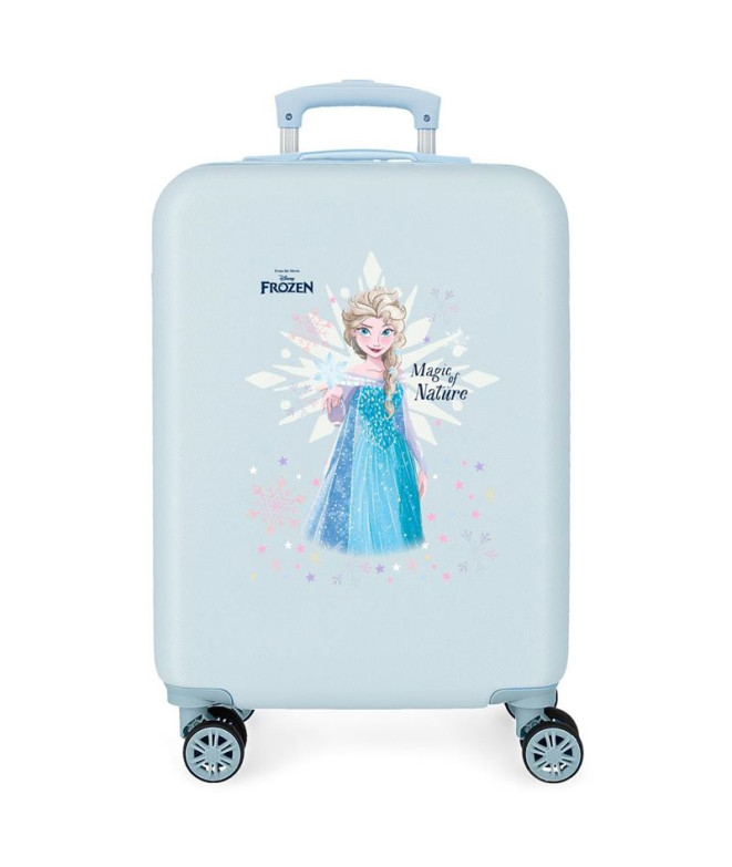 Trolley Disney Abs Mala 55Cm.4R.Frozen Magic Ice Azul