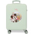Maleta Disney Abs 55Cm 4R Minnie Wild Nature Verde