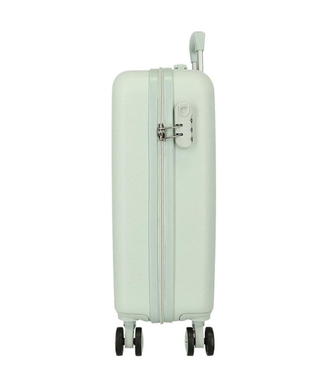 Valise Disney Abs 55Cm 4R Minnie Wild Nature Vert