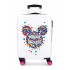 Maleta Disney Abs 55Cm 4W Minnie Magic Corazones Blanco