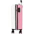 Valise Disney Abs 55Cm 4W Minnie Magic Coeurs Blanc