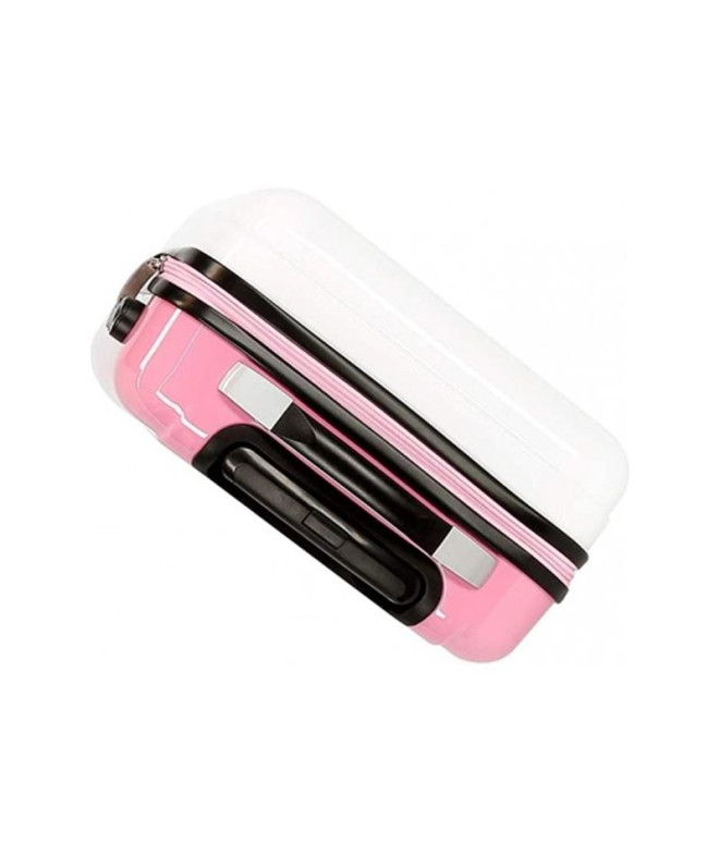 Mala Disney Abs 55Cm 4W Minnie Mágica Corações...