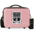 Necessaire Disney Adapt Abs Minnie e Mickey Paris Nude Rosa