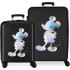 Maleta Disney Abs Luggage Set 2/ 55-70Cm 4W Disney 100 Mickey Silver Negro