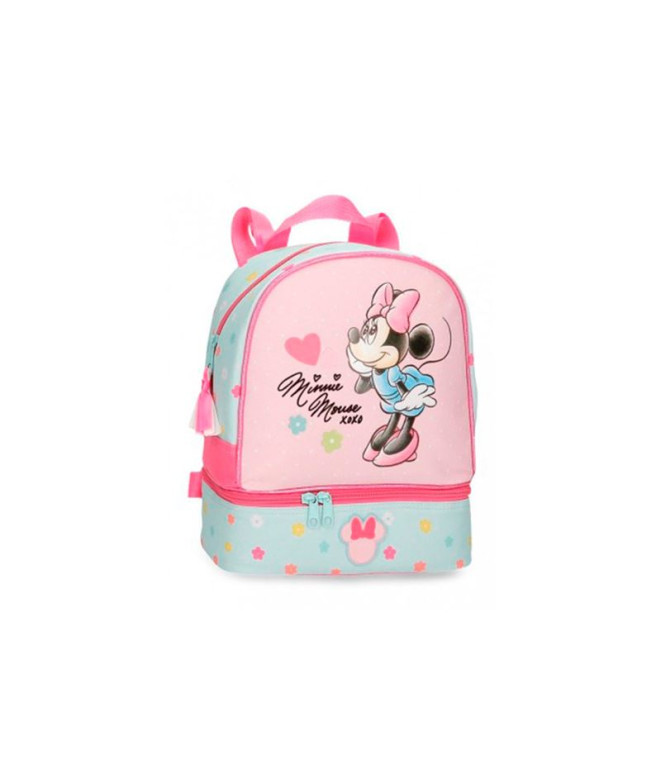 Mochila De Paseo Disney 28cm Minnie Imagine Rosa