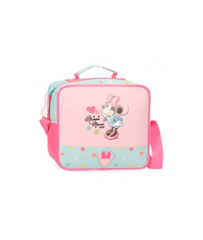 Necessaire Disney Adapt. Estojo de toucador com alça Minnie Imagine Rosa