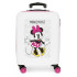Maleta Disney Abs 55Cm 4R Minnie Enjoy The Day Blanco