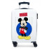 Valise Disney Abs 55Cm 4W Mickey Enjoy The Day Blanc
