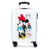 Maleta Disney Abs 55Cm 4W Minnie Enjoy The Day Dots Blanco