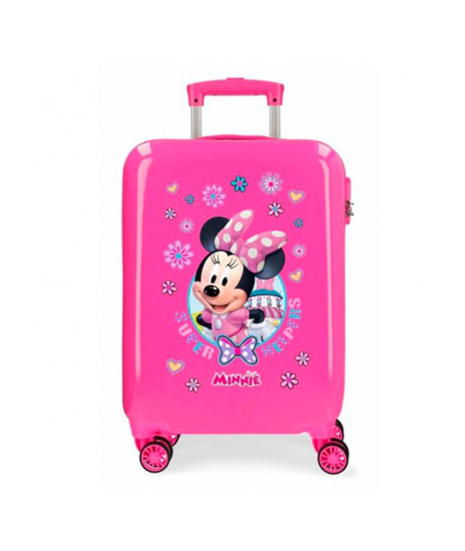 Trolley Disney Abs Mala 55Cm.4W. Minnie Super Helpers Vr Rosa