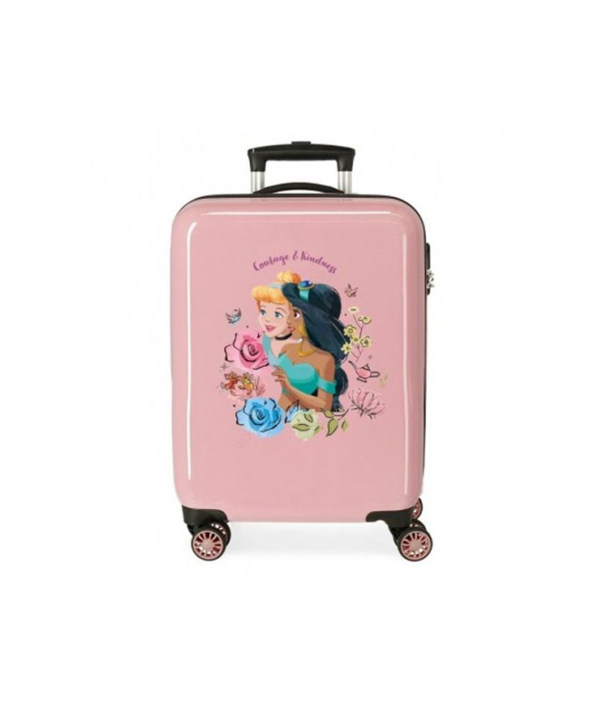 Disney Abs Trolley Suitcase 55Cm.4W Princess Courage & Kindness Pink