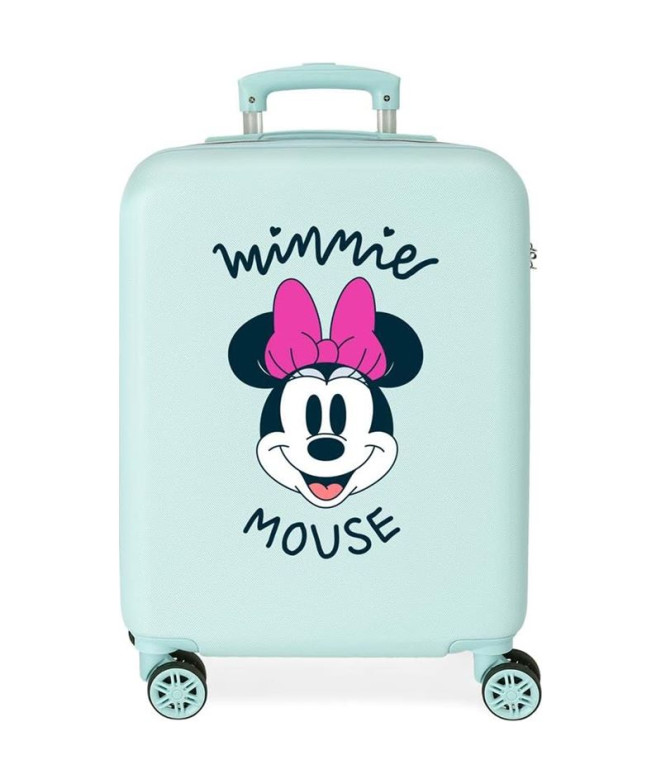 Trolley Disney Abs Mala 55Cm.4W. Minnie Smile Azul