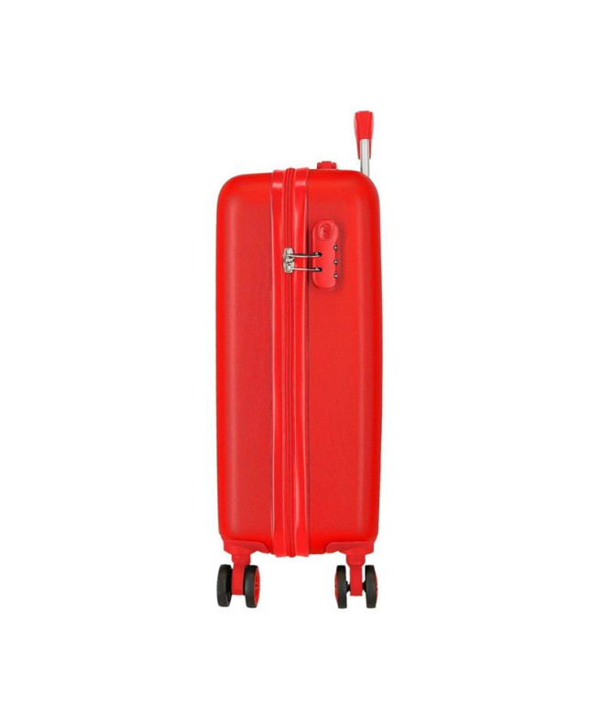 Valise Disney Abs 55Cm 4W Mickey Mouse Mode Rouge