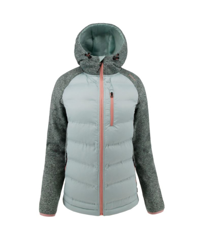 Chaqueta de Montaña Joluvi Hibrida Nublo W Mujer VerdeSalvia/ Verde Salvia Vigore