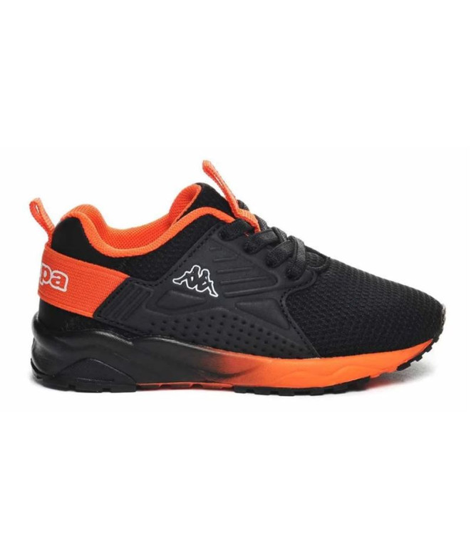 Zapatillas Kappa San Puerto El Negro Naranja Bebés