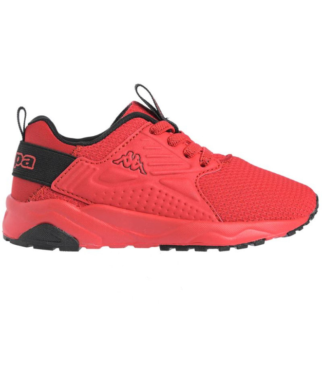 Zapatillas Kappa San Puerto El Rojo Negro Bebés