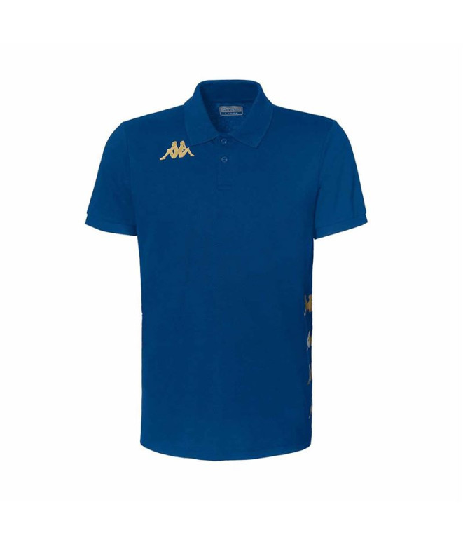 Polo Kappa Gastio Hombre Azul Sapphire