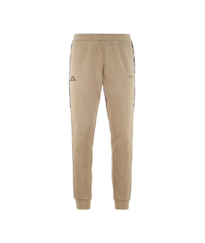 Calça Kappa Homem Grizko Graphik Bege Camel/Preto