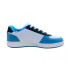 Sapatilhas Kappa Infantil Malone Branco/Preto/Azul Lt
