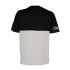 Camiseta Kappa Feffo Hombre Grey Md Mel/Black