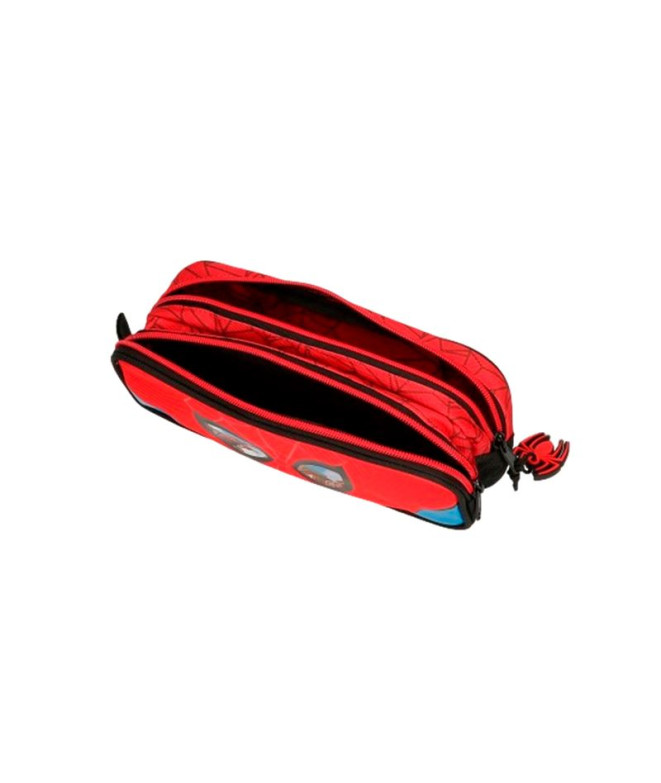 Neceser Marvel 2C.Spiderman Protector Rojo