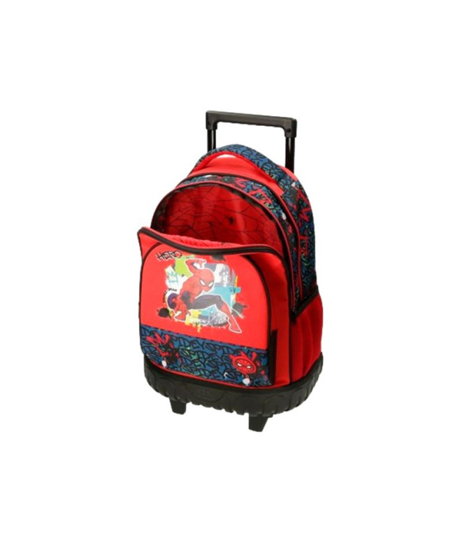 Sac à dos Marvel Compact 2R.Spiderman Rouge Urbain