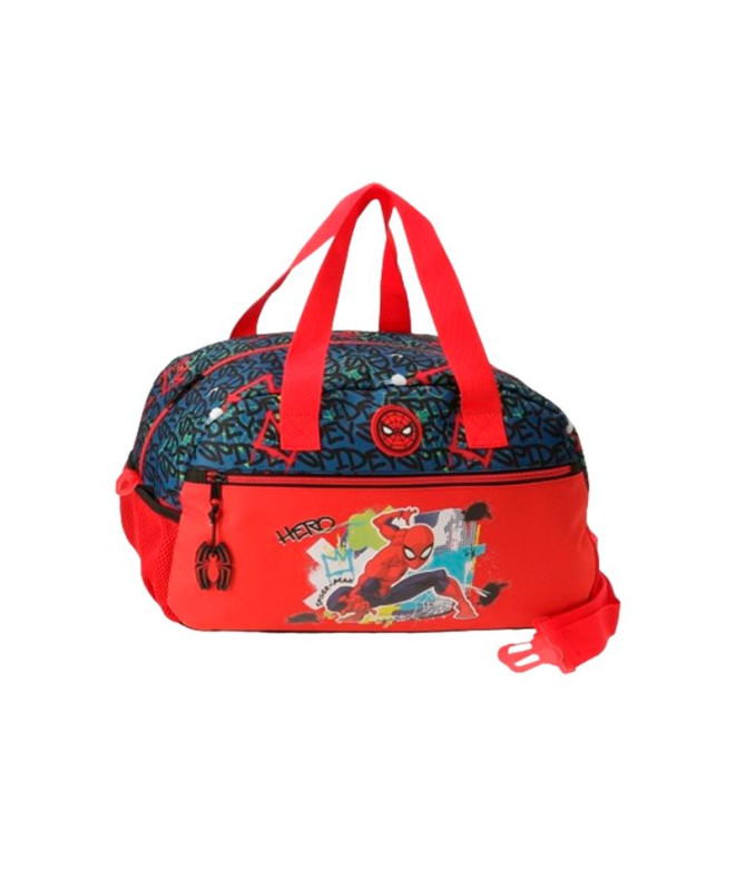 Bolsa Mala de viagem Spiderman Urban Red 40Cm