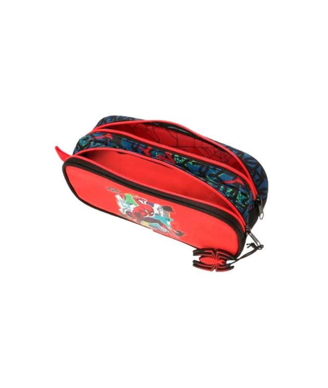 Necessaire Marvel 2C. Homem-Aranha Vermelho Urbano