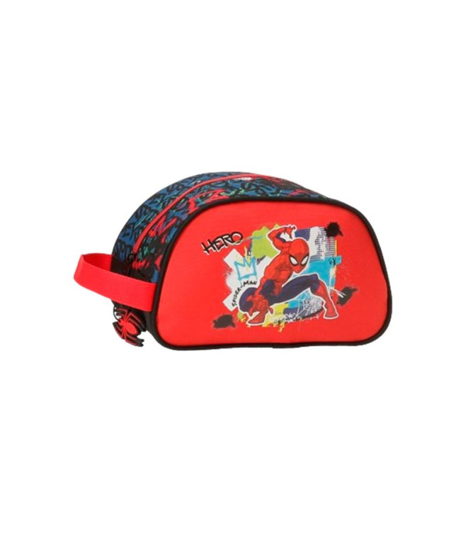 Necessaire Marvel Adap. Homem-Aranha Vermelho Urbano