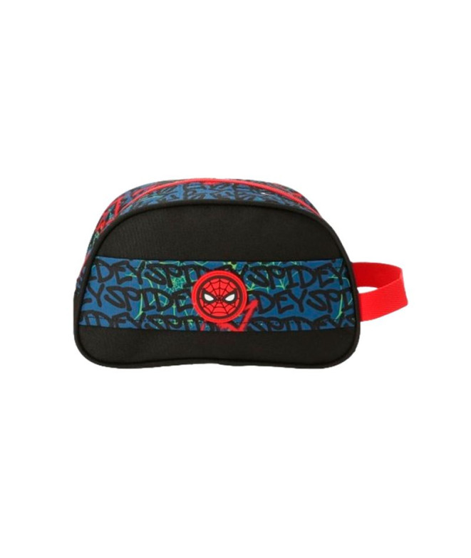 Neceser Marvel Adap.Spiderman Urban Rojo