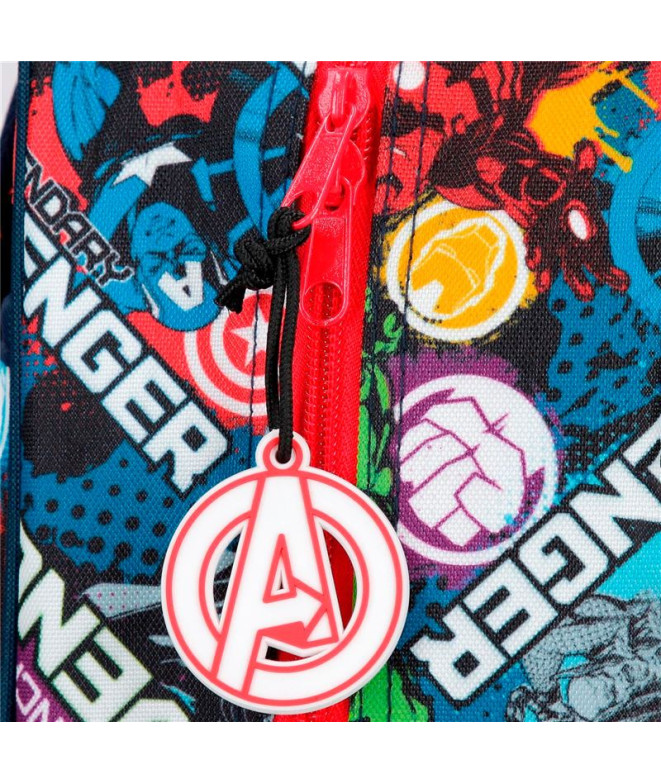 Necessaire Marvel 3C. Vingadores Azul Lendário