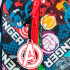 Necessaire Marvel 3C. Vingadores Azul Lendário