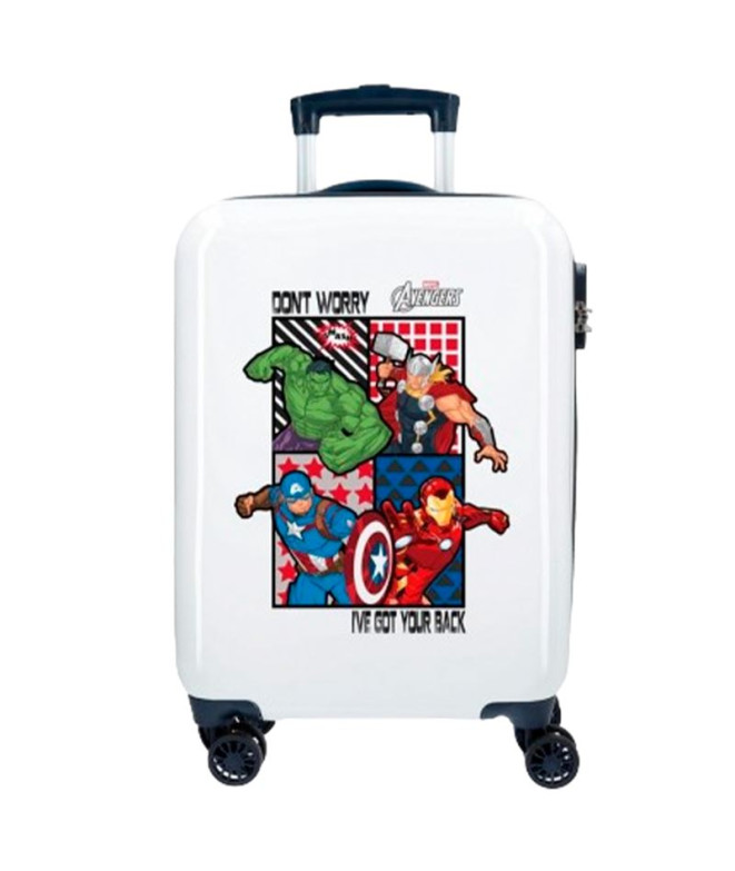 Valise Marvel Abs 55Cm.4R.All Avengers Multicolore