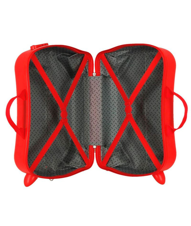 Valise Marvel Inf.Abs 4R.Spiderman Pop Rouge