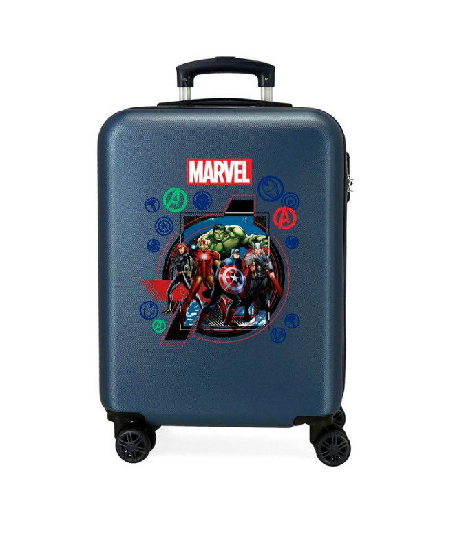 Trolley Marvel Abs 55Cm.4R. Marvel On The Warpath Azul