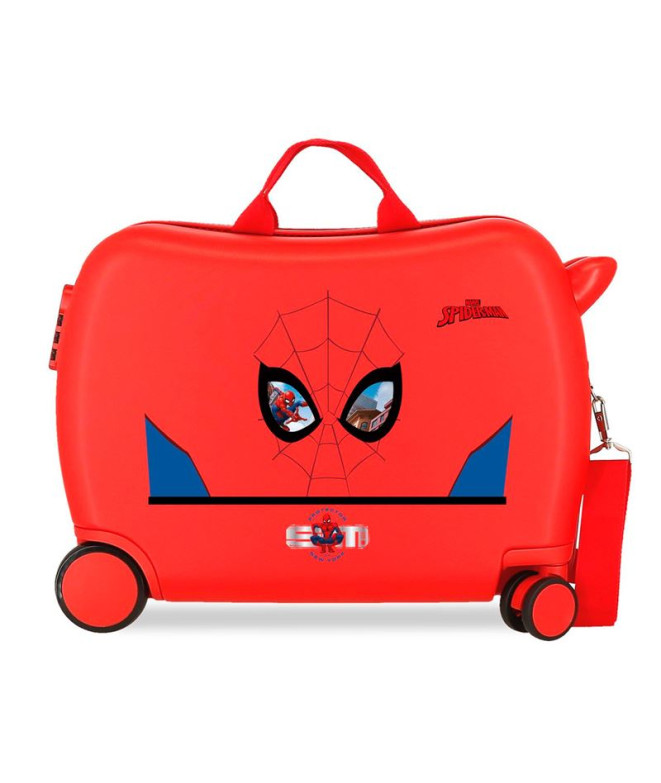 Valise Marvel Inf.Abs 4R. (2 Multi) Spiderman Protector Rouge