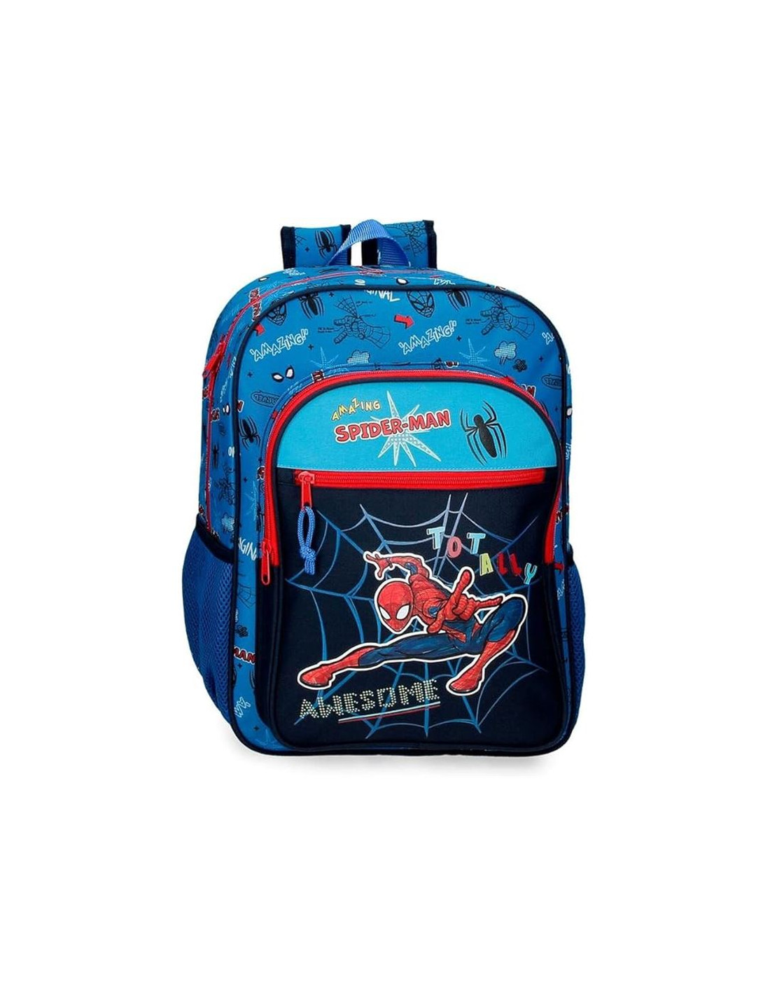 Mochila Marvel Spiderman Totally Awesome Azul Atmósfera Sport