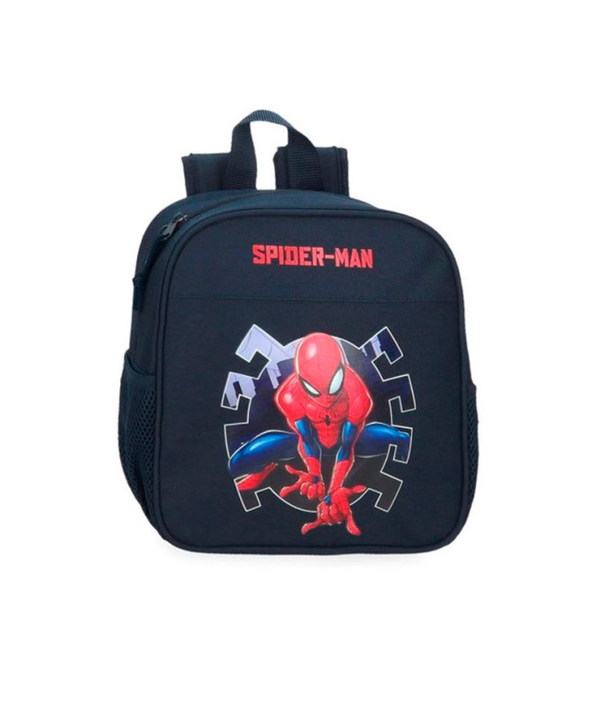 Sac à dos Marvel 25 Cm. Spiderman Attack Noir