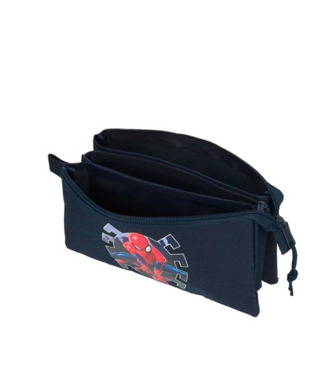Neceser Marvel 3C. Spiderman Attack Negro