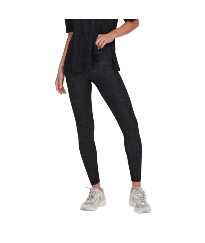 Mallas Only Onpfont-2 Mujer Negro