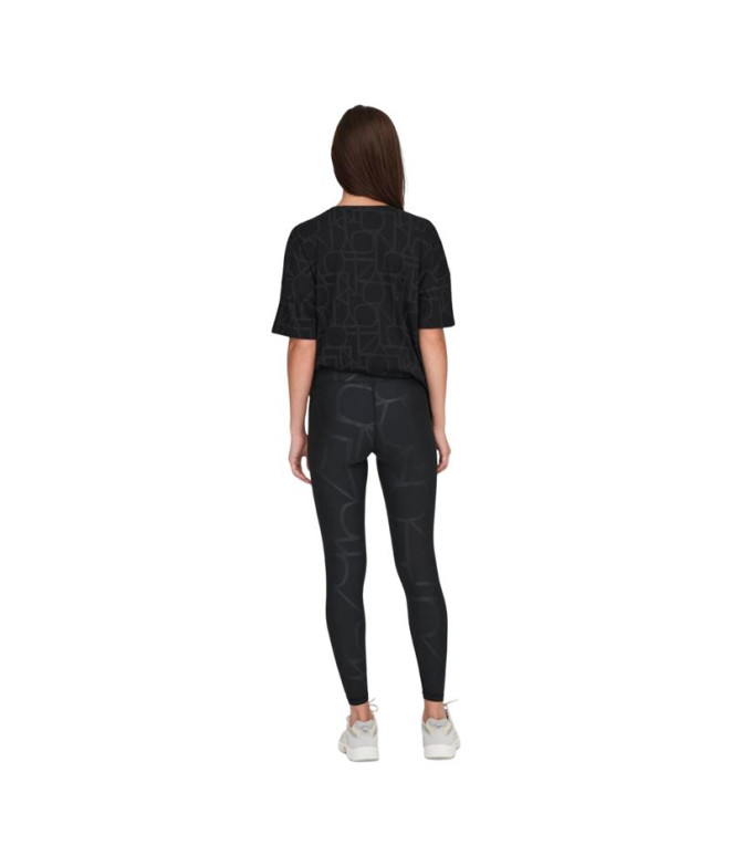 Mallas Only Onpfont-2 Mujer Negro