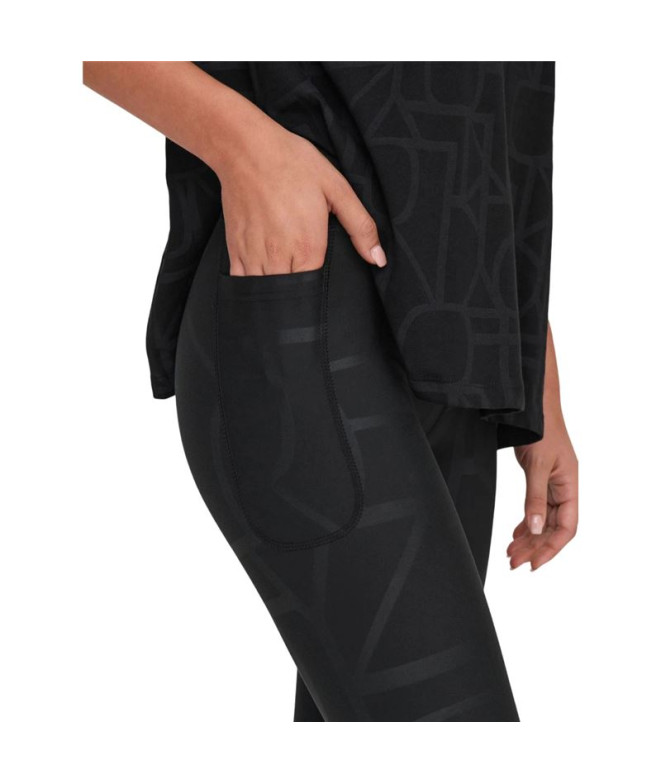 Mallas Only Onpfont-2 Mujer Negro