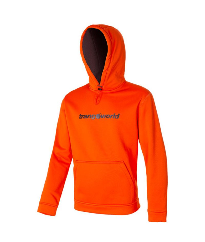Sudadera Trangoworld Login Hombre Rojo Anaranjado/Marrón