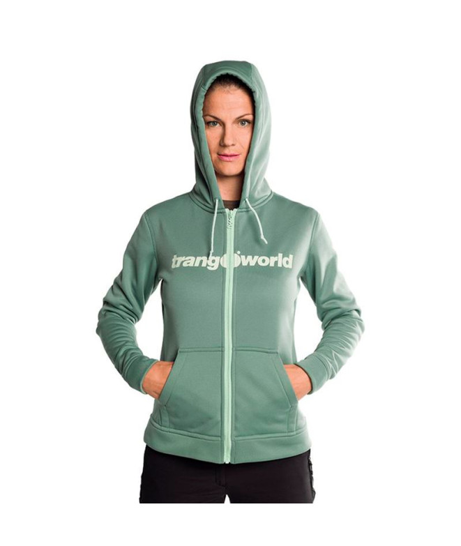 Veste Trangoworld Femme Feuille de Liena/Menthe...