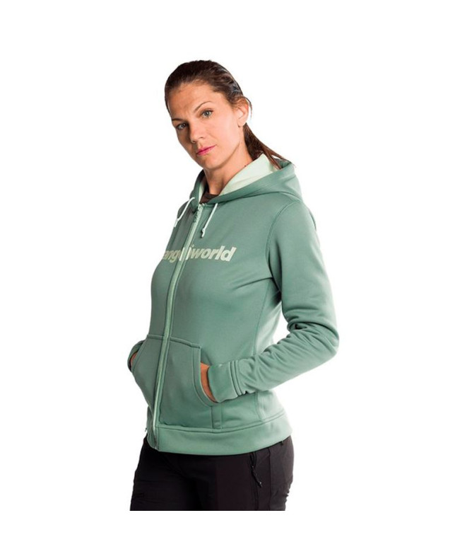 Veste Trangoworld Femme Feuille de Liena/Menthe...