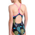 Maillot de bain Natation Arena Fille de Ballons Noir Multicolore
